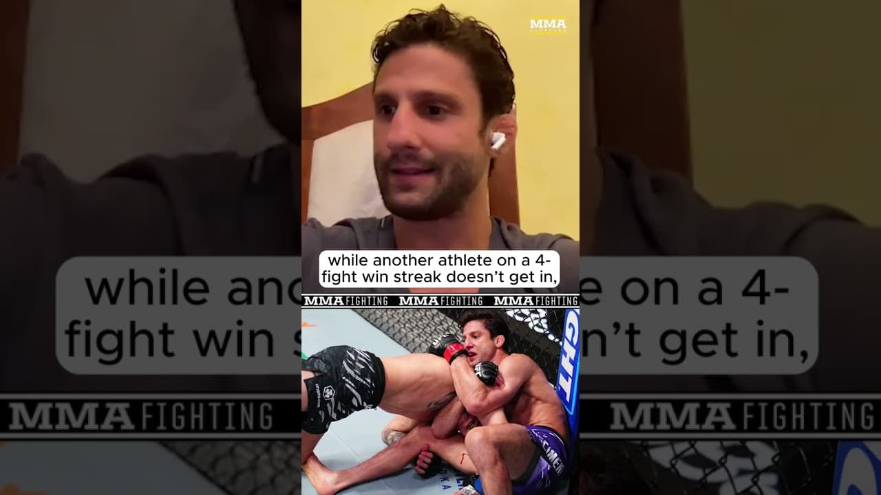 Allan Nascimento says "there’s no logic" in UFC rankings