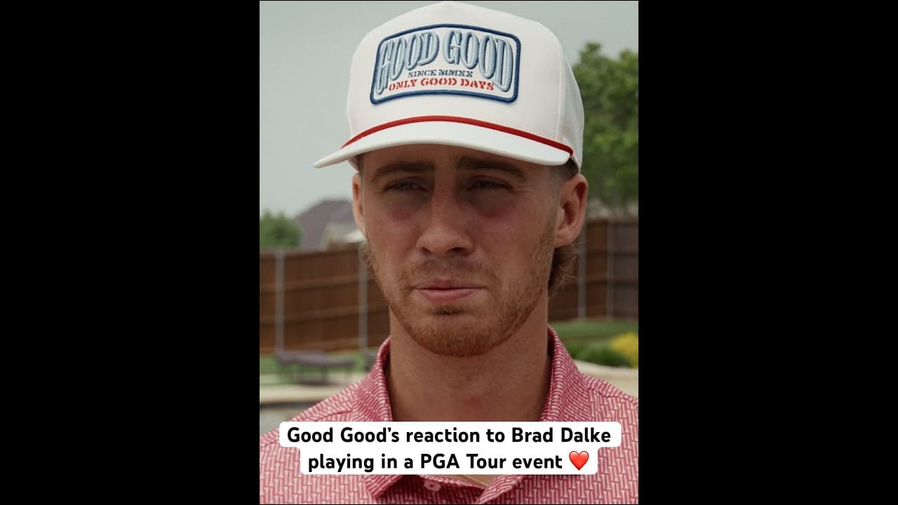 Brad Dalke in a PGA Tour Event!