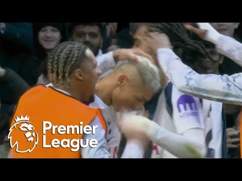 Xavi Simons picks out Richarlison to give Spurs lead against Brentford | Premier League | NBC Sports