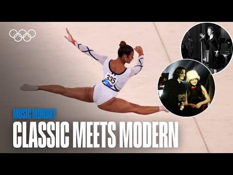 Marine Boyer 🇫🇷 | “Seven Nation Army” meets “La Foule” 🎶 | Paris 2024 Floor Routine | Music Monday