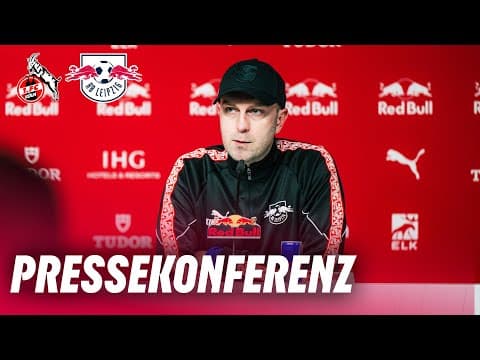 RE-LIVE | Pressekonferenz vor 1. FC Köln - RB Leipzig | Bundesliga