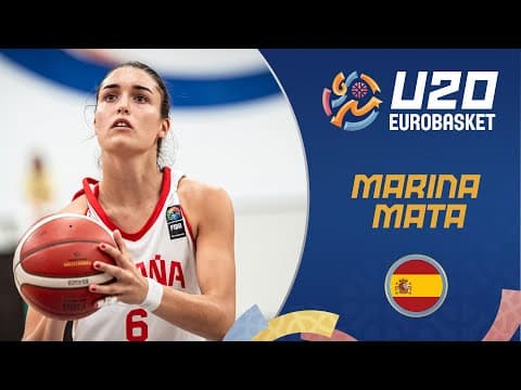 Marina Mata 🇪🇸 | Full Highlights | FIBA U20 Women's EuroBasket 2025