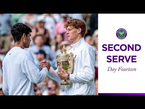 Jannik Avenges Roland-Garros Defeat | Second Serve | Day 14 | Wimbledon 2025