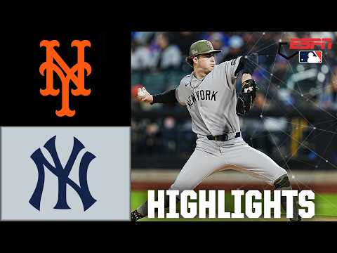 SUBWAY SERIES 🚇 New York Yankees vs. New York Mets | Full Game Highlights | ESPN MLB