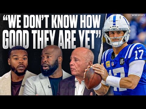 Have the Colts Proved Themselves Yet? + Who’s a Threat to the Steelers in the AFC North?