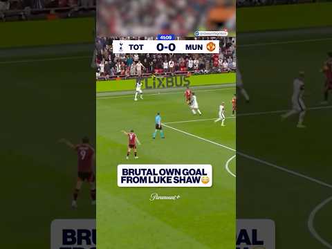 A NIGHTMARE FOR LUKE SHAW 😳