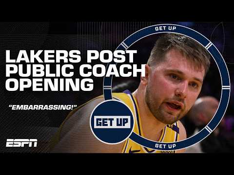 NOT A JOKE 😳 Lakers post JOB OPENING for coach to 'hold players accountable in weight room' | Get Up