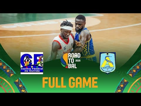 LIVE - Centre Fédéral de Guinée v AS Douanes | Africa Champions Clubs ROAD TO B.A.L. 2026
