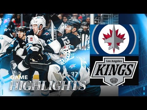 Los Angeles Kings vs. Winnipeg Jets - Game Highlights