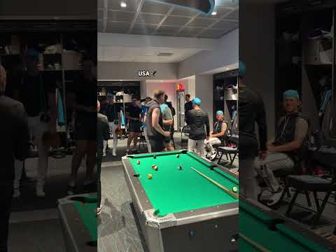 Electric vibes in our clubhouse for Team USA's Golden Goal ⚡️