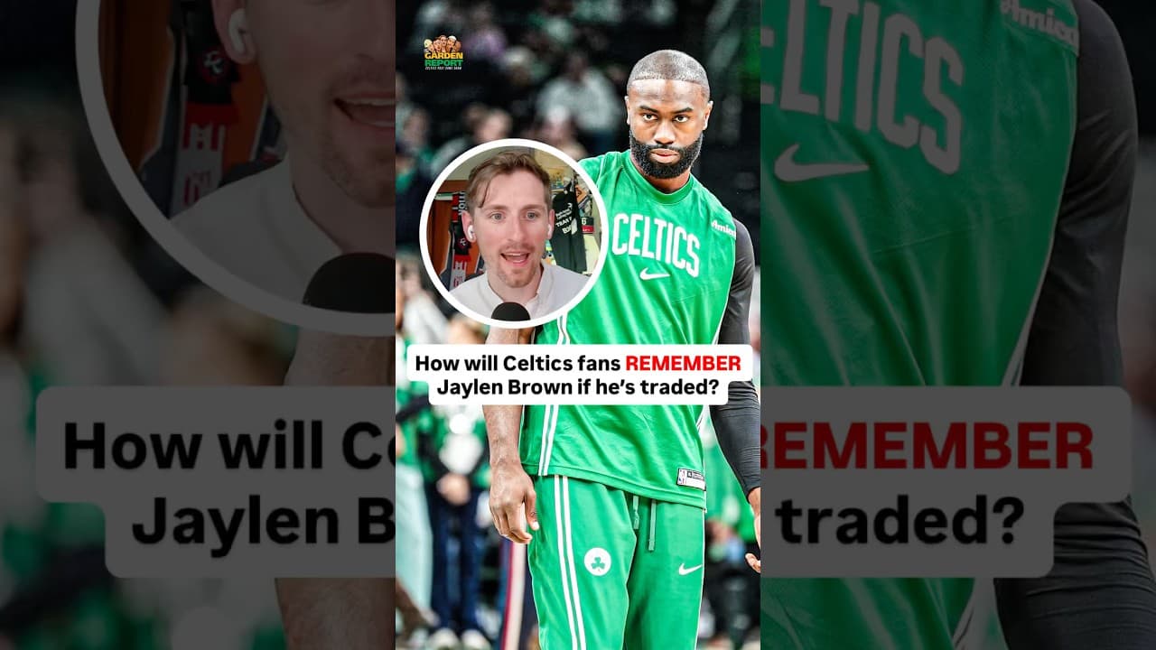 What will be Jaylen Brown’s Celtics LEGACY?🤔 #celtics #nba
