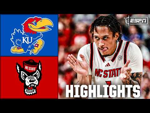 Kansas Jayhawks vs. NC State Wolfpack | Full Game Highlights | ESPN College Basketball
