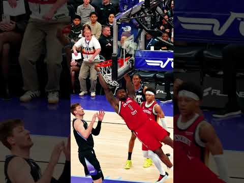 Zion 2-Hand Slam 😤 Dunk vs. Jazz #pelicans #nba