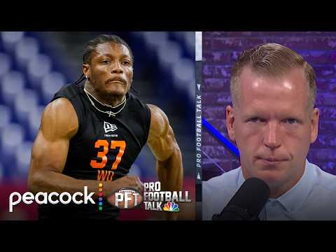 Carnell Tate to Commanders? Chris Simms breaks down his mock draft | Pro Football Talk | NFL on NBC