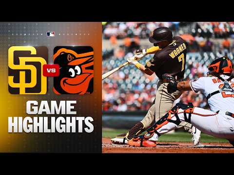 Padres vs. Orioles Game Highlights (6/13/26) | MLB Highlights