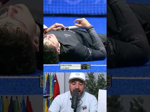 Padel star leaves the court twice to keep the rally going, a breakdown #padel #sports