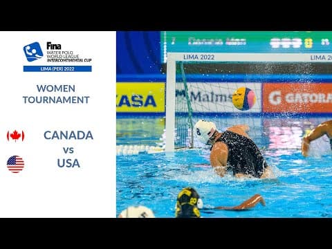 Re-Live | Day 5 - Women's Water Polo Intercontinental Cup 2022 // CAN vs USA