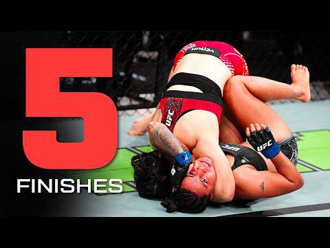 5 FINISHES From Road To UFC 5 Day 2! 🚨
