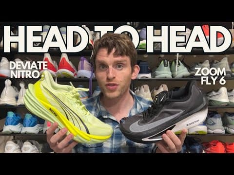 Puma Deviate Nitro 4 vs. Nike Zoom Fly 6 | Plated Trainer Battle