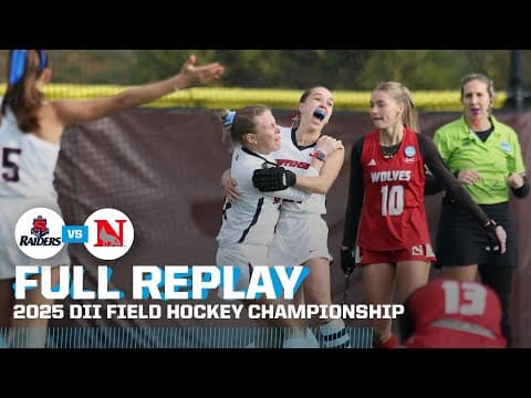 Shippensburg vs. Newberry: 2025 NCAA DII field hockey championship | FULL REPLAY