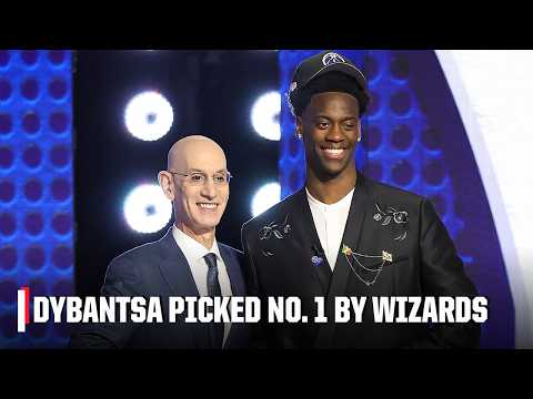 Washington Wizards pick AJ Dybantsa with No. 1 pick | 2026 NBA Draft