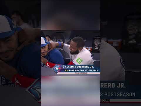 Vladdy is putting smiles on a lot of faces in Toronto 😁