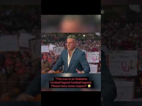 Pat had a special request for the Oklahoma fans 😂