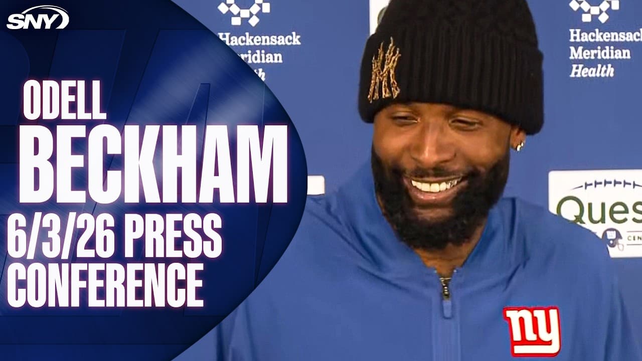 Odell Beckham Jr. on return to Giants: 'This is my squad'
