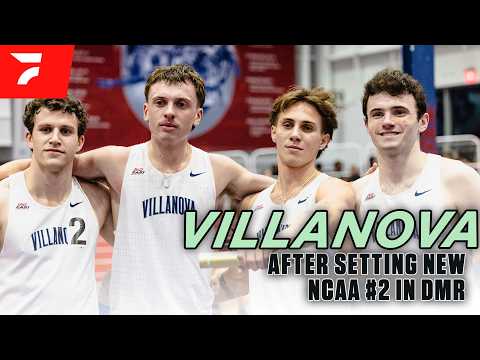 Marco Langon and the Villanova Men Run New NCAA #2 in DMR at Philadelphia Metro Meet