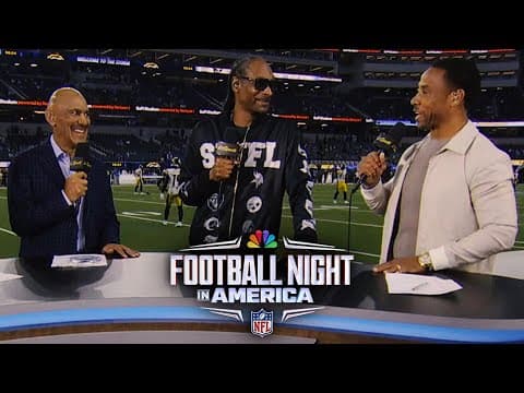 Snoop Dogg loves how Pittsburgh Steelers ‘fight’ with ‘contagious’ energy | FNIA | NFL on NBC