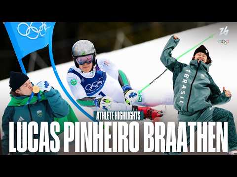 HISTORY FOR BRAZIL 🇧🇷🥇 Lucas Pinheiro Braathen at Milano Cortina 2026 | Athlete Highlights