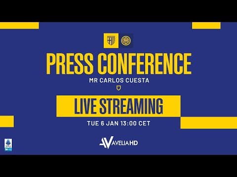 Live – Carlos Cuesta alla vigilia di Parma-Inter