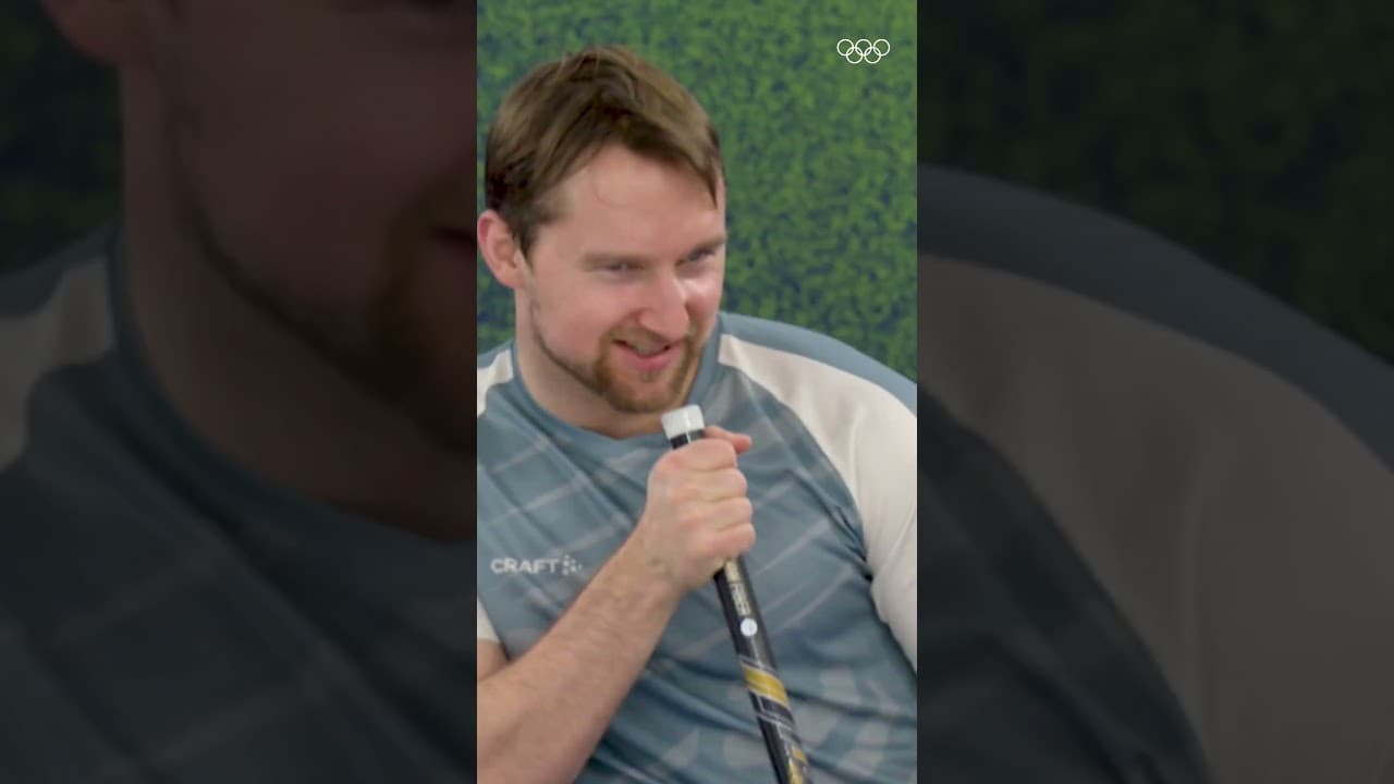 All you need is a broom to double as a microphone and some Bon Jovi to have a good time. 🥌🎤🎶