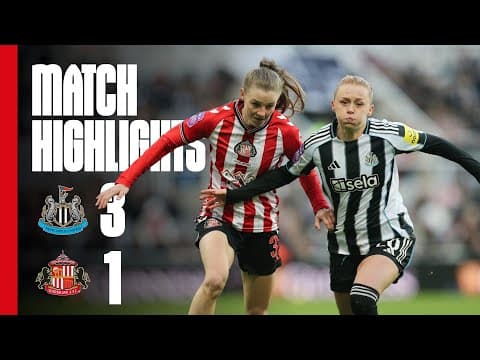 Lasses Suffer Derby Defeat | Newcastle United Women 3 - 1 SAFC Women | Women’s Super League 2