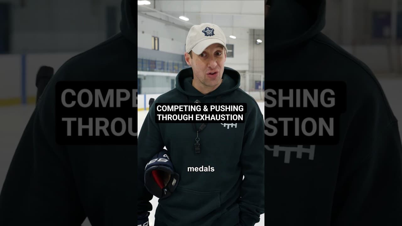 COMPETING & PUSHING THROUGH EXHAUSTION #hockeycoaching #hockeytraining