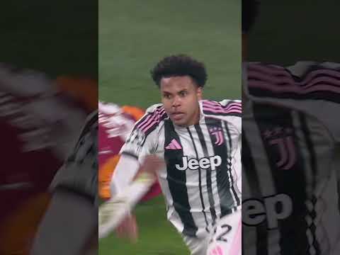 MCKENNIE FLYING GOAL vs GALATASARAY 🔥 #juventus #football #shorts