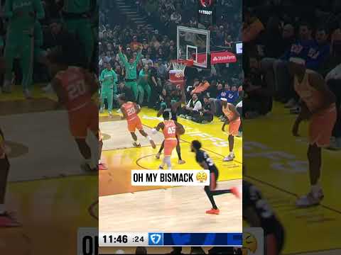 HELLO BISMACK!  #spurs #nba