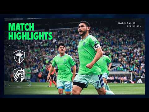 HIGHLIGHTS: Seattle Sounders FC vs. St. Louis CITY SC | April 18, 2026