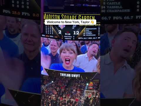 Welcome to New York, Taylor 👋