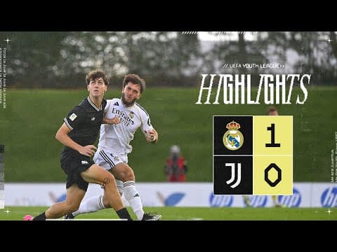HIGHLIGHTS Uefa Youth League | Real Madrid 1-0 Juventus U20 | Matchday 2