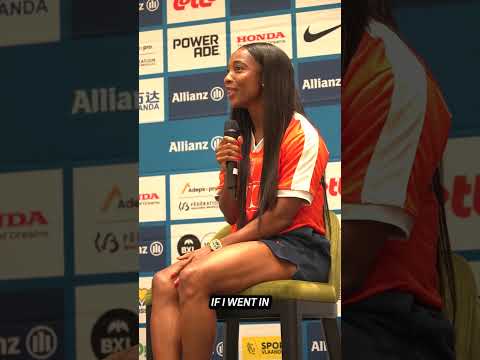 🇯🇲Shelly-Ann Fraser-Pryce named Carmelita Jeter 🇺🇸 as one of her fiercest rival.