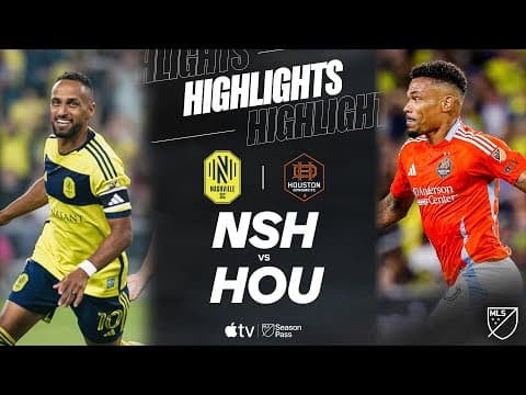 Nashville SC vs. Houston Dynamo FC | Full Match Highlights