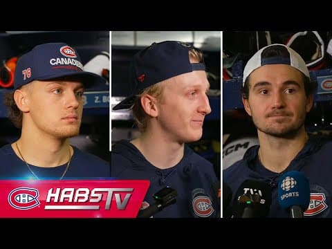 Canadiens address the media at practice | LIVE PRESS CONFERENCES