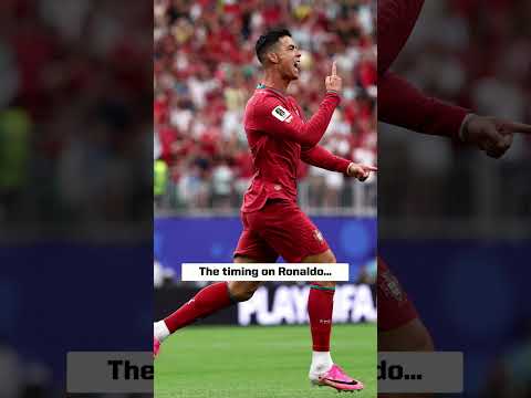 Talking about Ronaldo not scoring in the World Cup right as he scored 😂