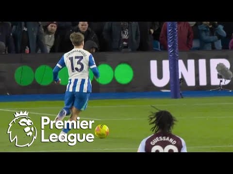 Pau Torres' own goal gifts Brighton 2-0 lead over Aston Villa | Premier League | NBC Sports