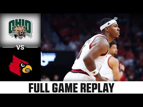 Ohio vs Louisville Full Game Replay | 2025-26 ACC Men's Basketball
