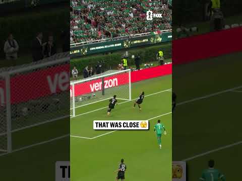 It was ruled offside, but a truly incredible effort on this goal line clearance by Edson Álvarez