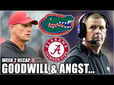 Billy Napier’s ‘GOODWILL IS DOWN THE DRAIN’ + No more Alabama ANGST?! | The Matt Barrie Show