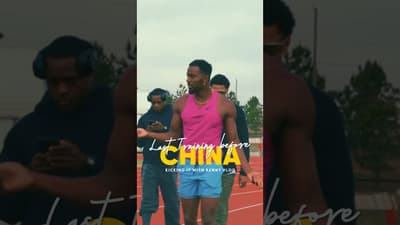Last training vlog before my China season opener 🇨🇳. The work is done. Time to compete. Locked in.