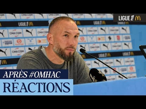 💬 Après Marseille - HAC (6-2), réactions de Didier Digard